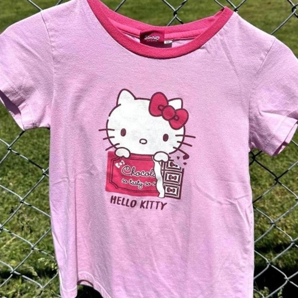 Hello-kitty Women's Pink T-shirt